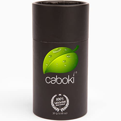 Caboki Hair Loss Concealer. All-Natural Hair Building Fiber. Make Thin Hair Look 10X Fuller Instantly. Eliminate the Appearance of Bald Spot and Thinning Hair (30G, 90-Day Supply). Salt & Pepper-Dark