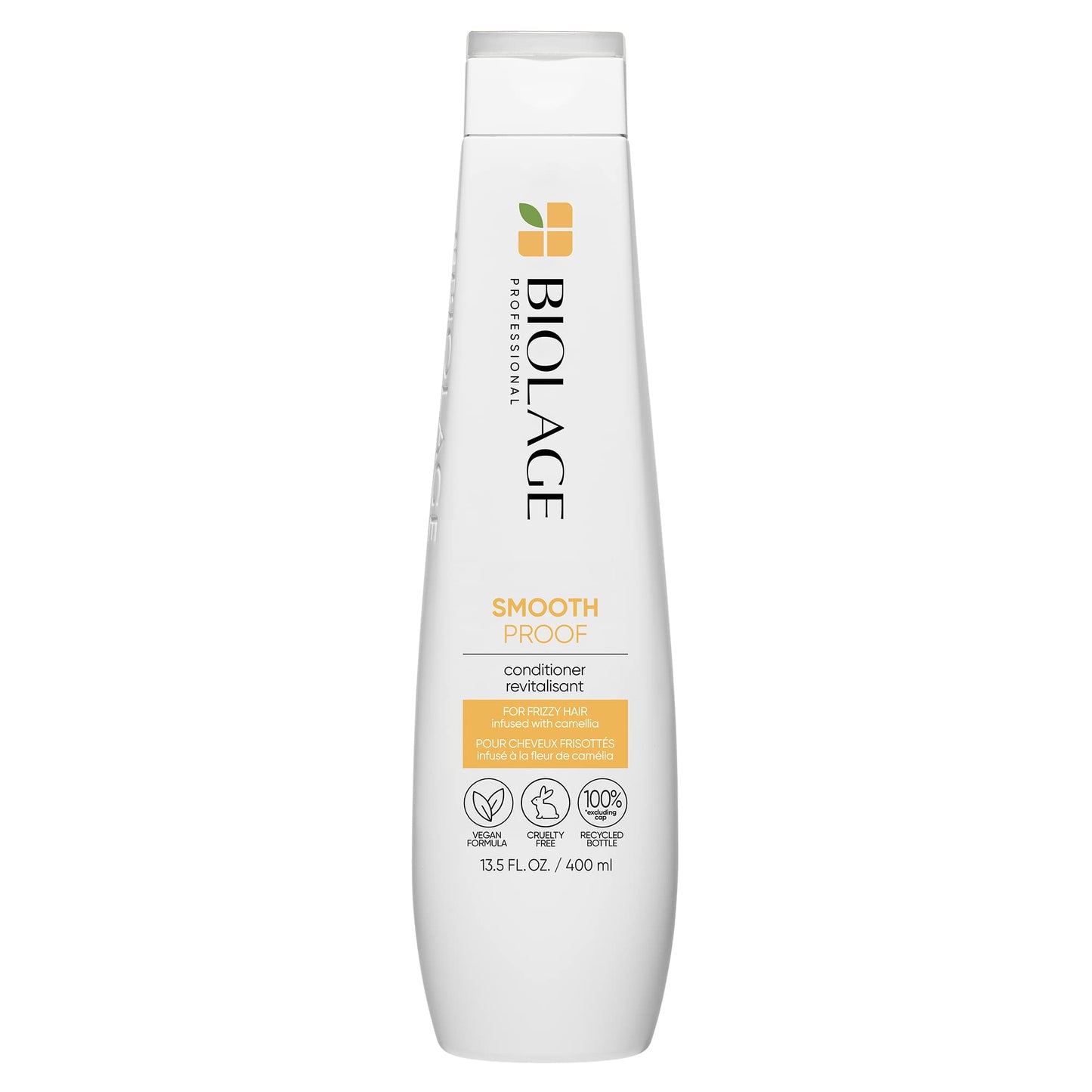 Biolage Smooth Proof Conditioner | Provides Humidity Control & Anti-Frizz Smoothness | For Frizzy Hair | Paraben & Silicone-Free | Vegan�?| 13.5 Fl. Oz