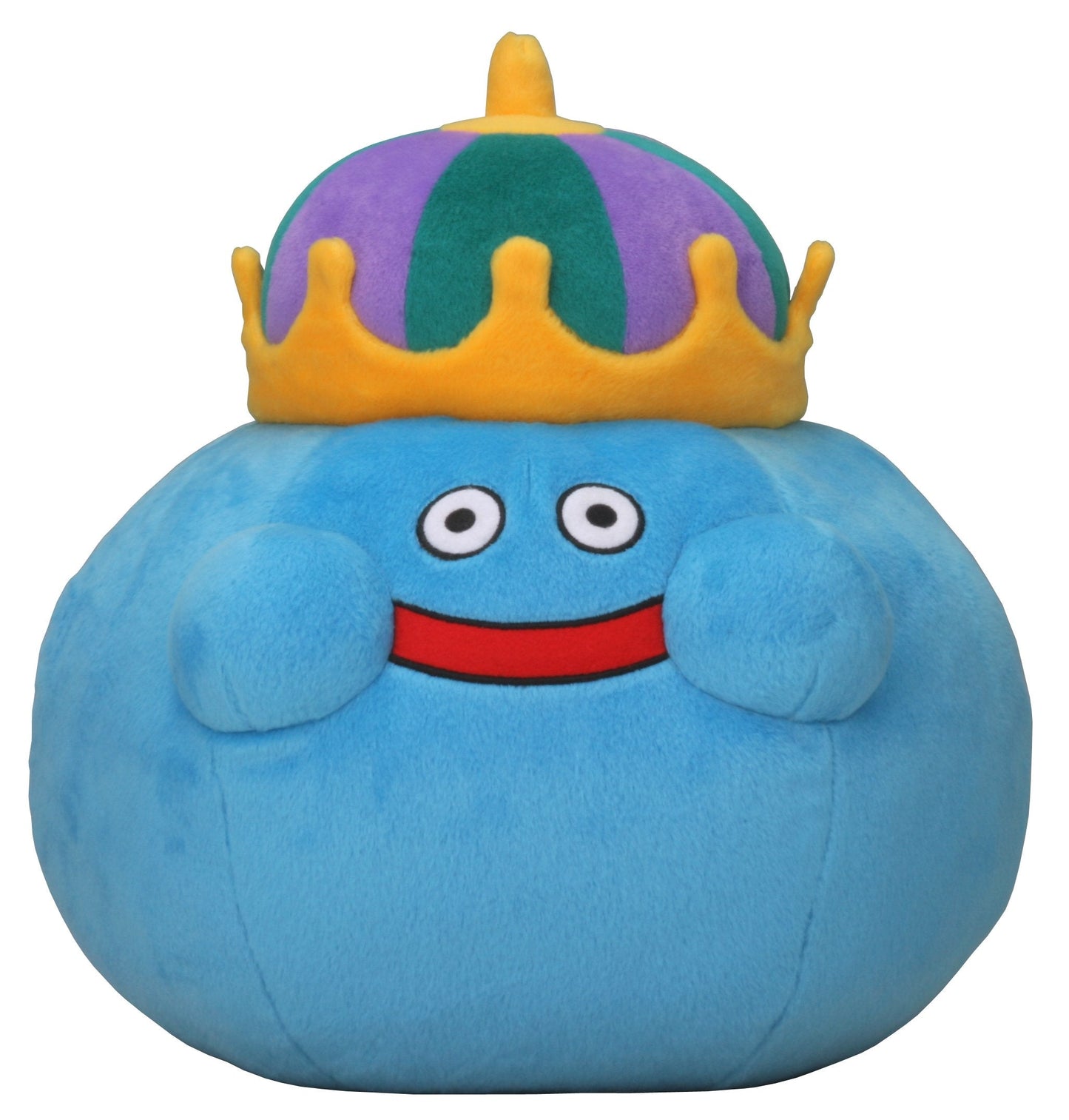SQUARE ENIX Dragon Quest Smile Slime Plush: King Slime L Size
