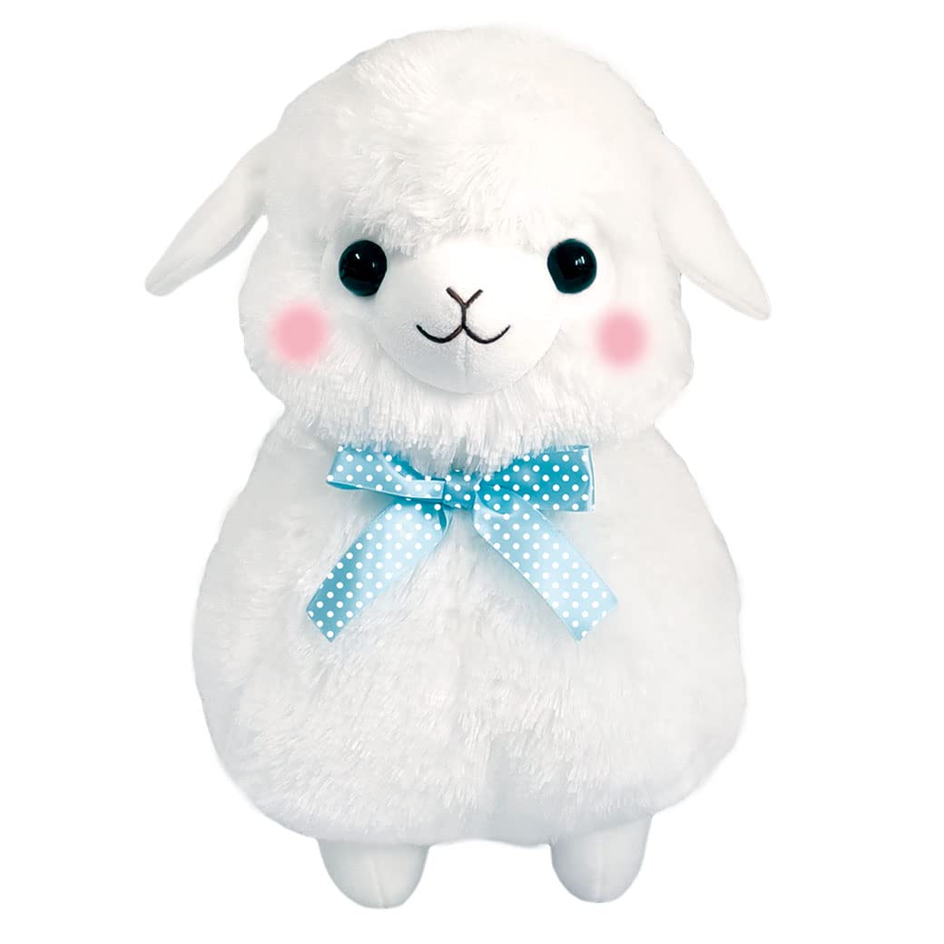 AMUSE Plush Doll Kids Alpacasso Ribbon Big Shiro-Chan