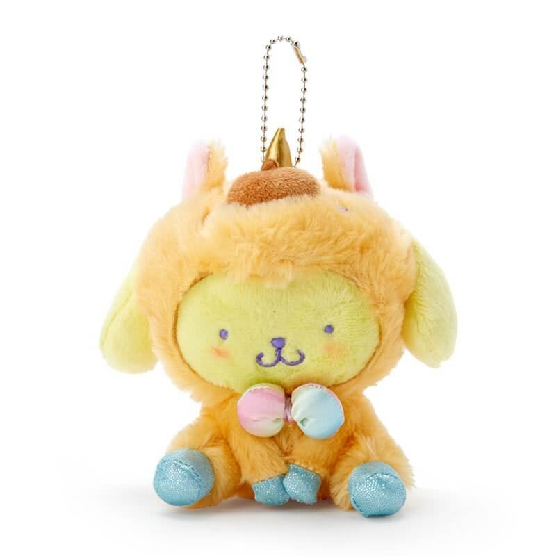 Pompompurin Mascot Holder Unicorn Party