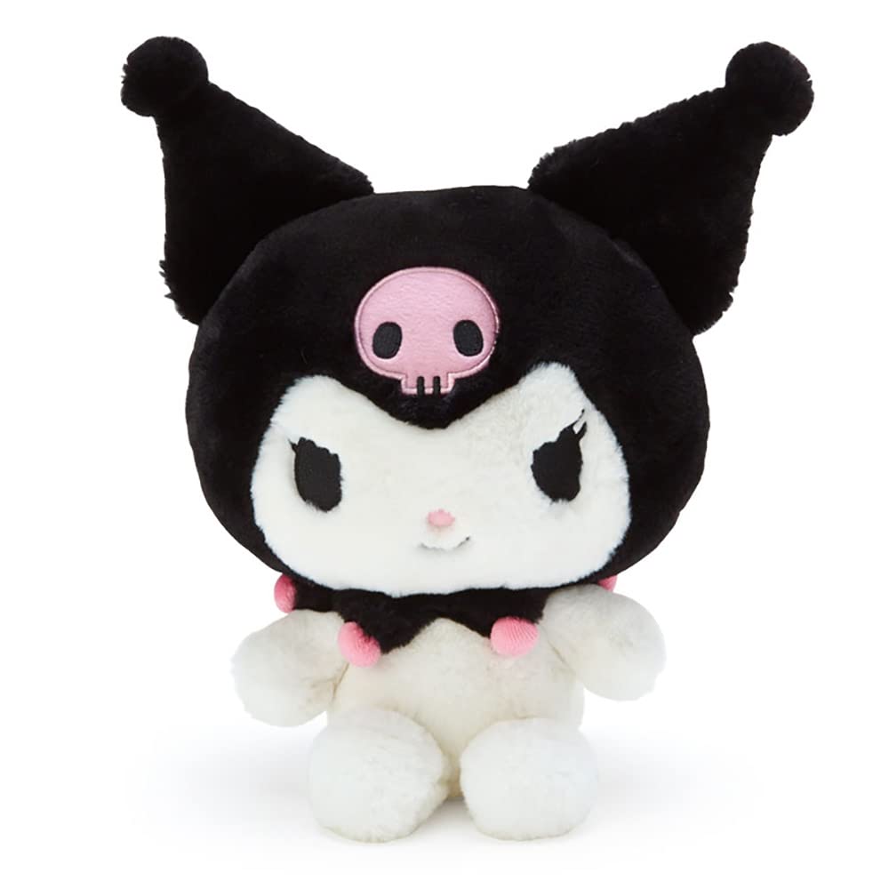 Sanrio Standard Plush Toy L Kuromi - Japanese Animated Character Toys - Plush Dolls