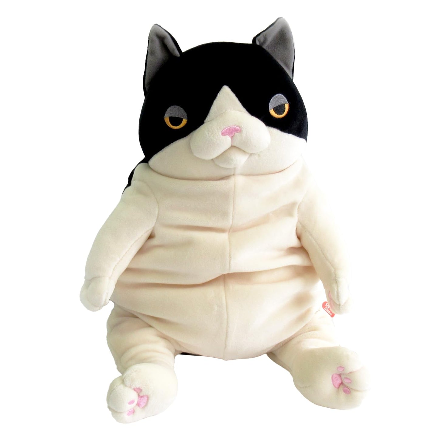 Shinada Global Mochineko Plush Toy Hachiware L Mone-0350H White