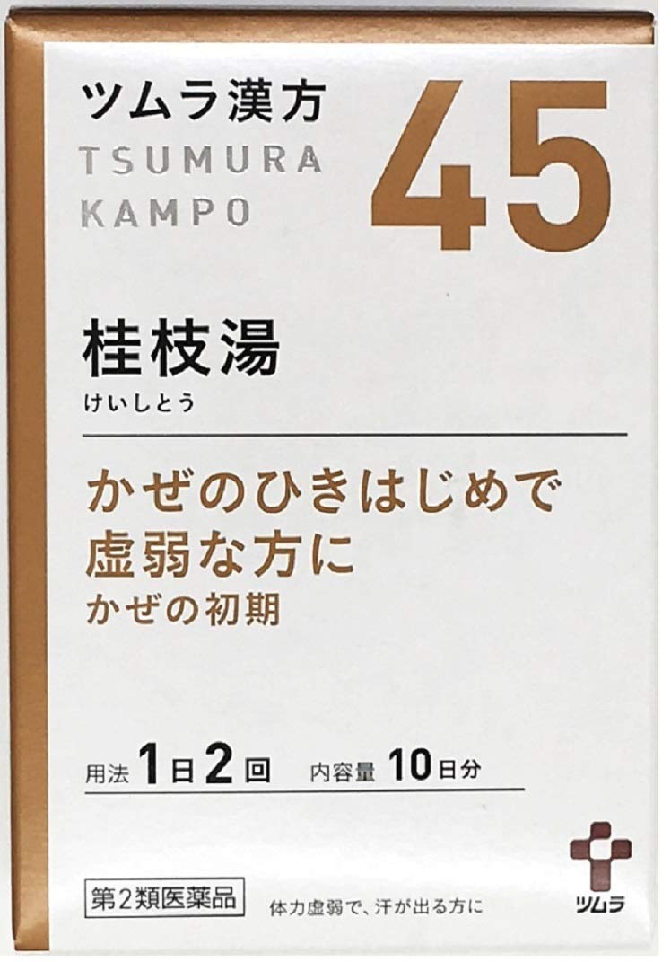 Tsumura Kampo Keishito Extract Granules 20 Capsules From Japan - 2 Drugs