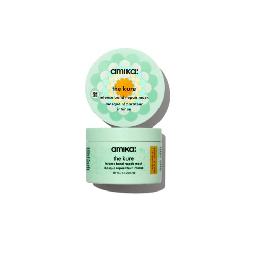 amika the kure intense bond repair mask, 250ml (Packaging May Vary)