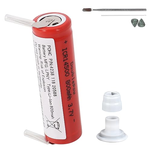 800mAh Electric Toothbrush Battery Compatible with Philips Sonicare Replacement Parts HX89 HX91 HX99 Series with Solder Wire and Rapid Disassemble Tools Set