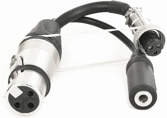 XLR to GX12 3 Pin Female Adapter - Compatible with Cycle Satiator Charger