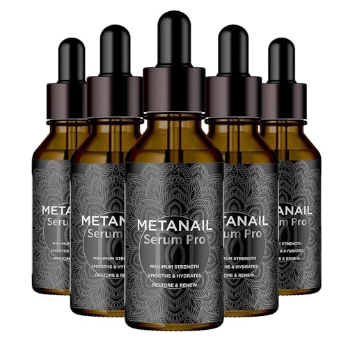 5 Pack-Metanail Toenail Treatment Nail Growth Treatment for Toenail Treatment Extra Strength for Repairing Damaged and Discolored Nails
