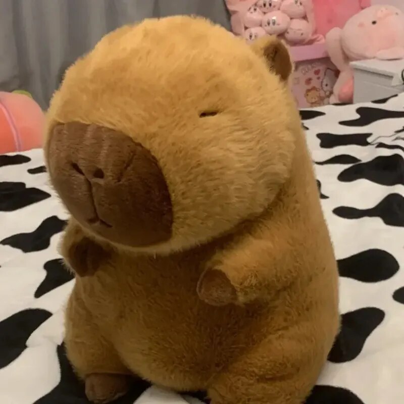 Capybara Plush Simulation Capibara Anime Fluffty Toy Kawaii Plushie Cute Doll Stuffed Animals Soft Doll Plush Gift Kid Toys ShopOnlyDeal