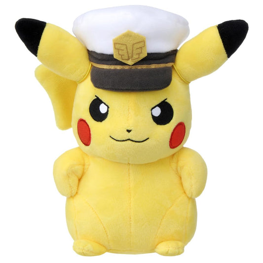 with SEO standard  Takara Tomy Captain Pikachu Pocket Monster Plush