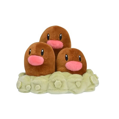 Pokemon Center Original Plush Pokemon Fit Dugtrio