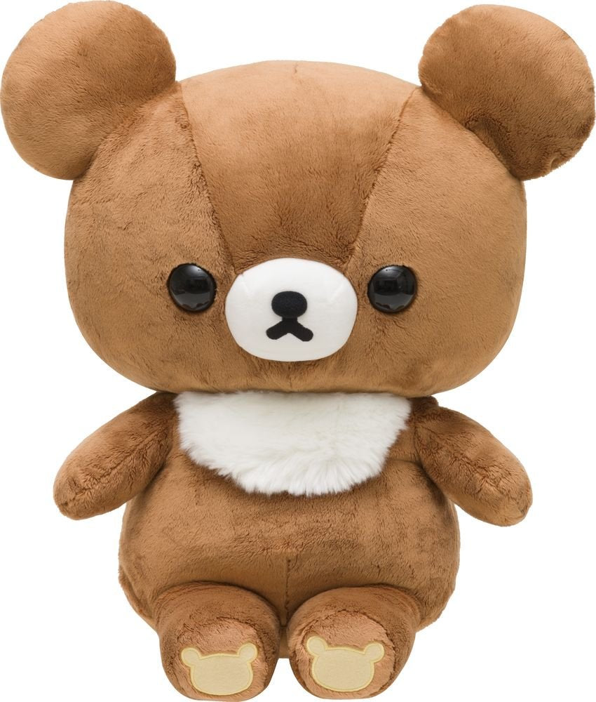 SAN-X Plush Doll Rilakkuma Chairokoguma Brown Small Bear Size L Tjn