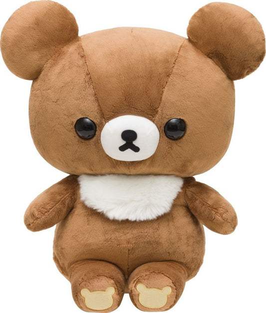 SAN-X Plush Doll Rilakkuma Chairokoguma Brown Small Bear Size L Tjn