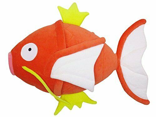 Sanei Pokemon All Star Collection Fuwafuwa Cushion Pz22 Magikarp Plush15.5