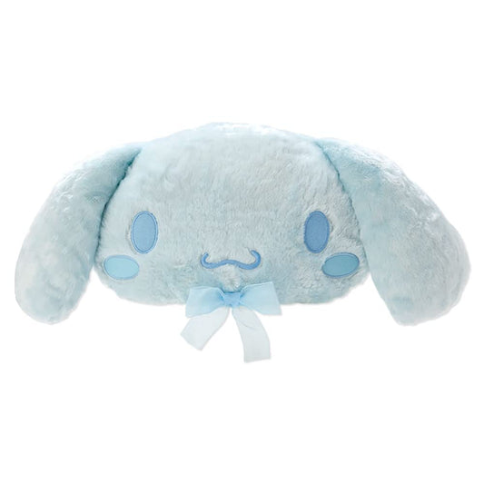 Sanrio 412945 Cinnamoroll Face Cushion Sky Blue Candy Design Kawaii Face Cushion