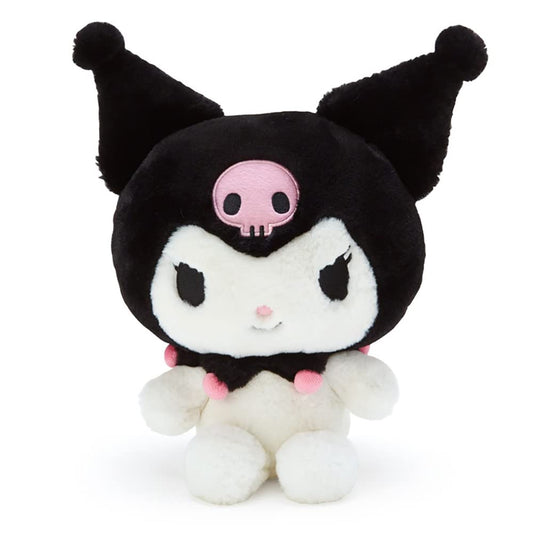 Sanrio Standard Plush Toy L Kuromi - Japanese Animated Character Toys - Plush Dolls