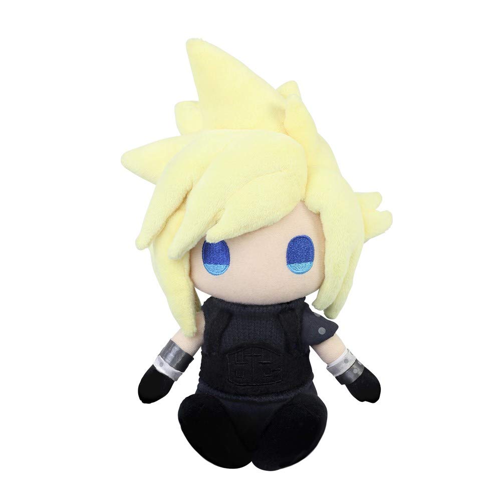 Square Enix FFVII Remake Plush Cloud Strife W140xD130xH215mm