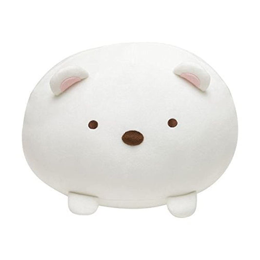 SAN-X Plush Doll Sumikko Gurashi Super Mochi Mochi Cushion Shirokuma S Tjn