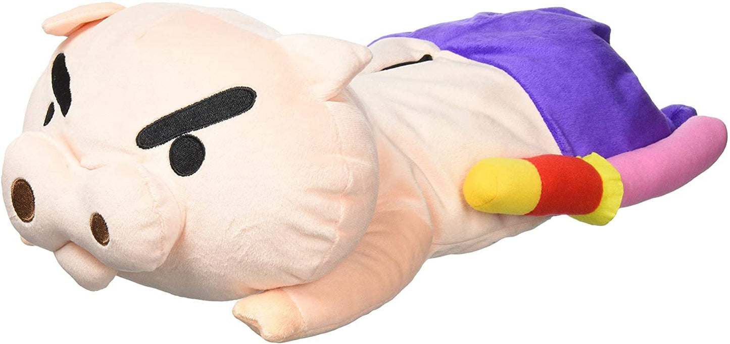 Ts Factory Crayon Shin-Chan Plush Tissue Cover Buriburizaemon H15Xw20Xd42Cm Ks-5542418Bu