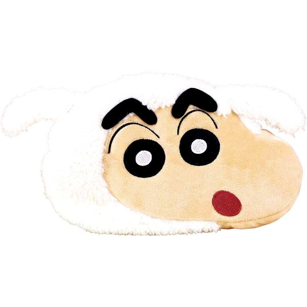 Tee&S Factory Crayon Shin-Chan Plush Face Pen Pouch Shiro Shin-Chan Ks-5540768Ss Approx. W20 X D3 X H14Cm