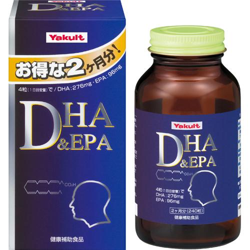 Yakult Dha & Epa 450mg × 240 Tablets - Japanese Vitamins, Minerals And Health Supplements