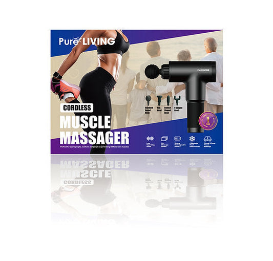 PURE LIVING Muscle Massager Cordless