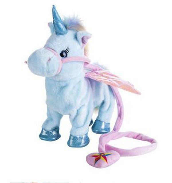 Singing and Walking Unicorn Plush Toy