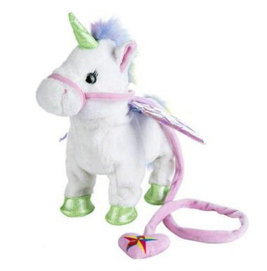 Singing and Walking Unicorn Plush Toy